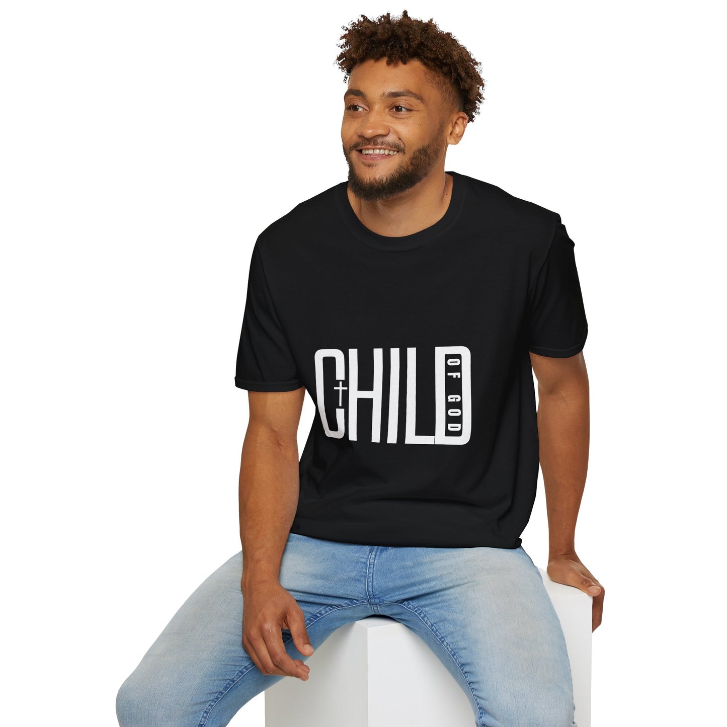 Child of God Unisex Softstyle T-Shirt - Faith-Based Apparel