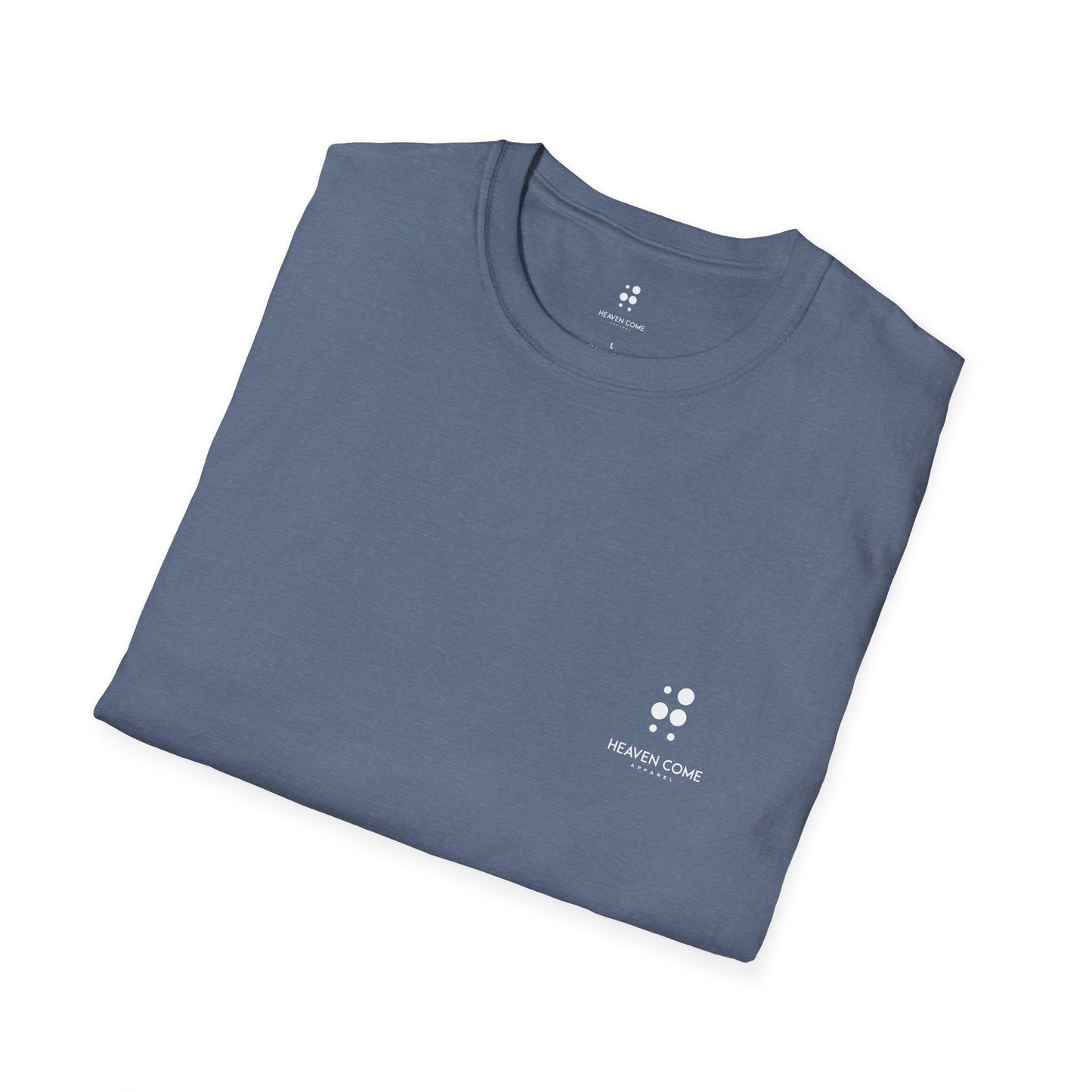 -Unisex Softstyle T-Shirt - "He Got Me Falling" Psalm 91:15 Inspirational Tee