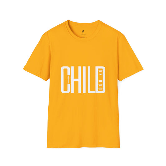 Child of God Unisex Softstyle T-Shirt - Faith-Based Apparel