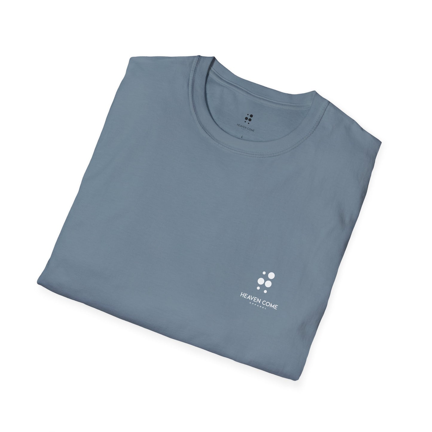 -Unisex Softstyle T-Shirt - "He Got Me Falling" Psalm 91:15 Inspirational Tee