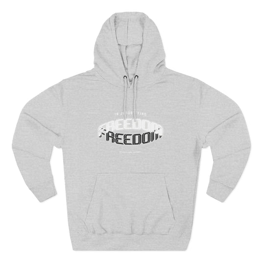 Freedom Three-Panel Fleece Hoodie - Comfortable & Stylish Sweatshirt for Everyday Wear