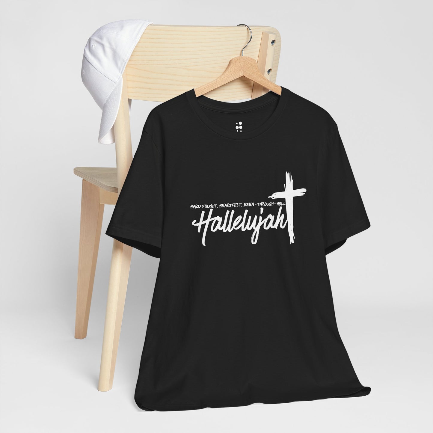 -Hard Fought Hallelujah Unisex Short Sleeve Tee -