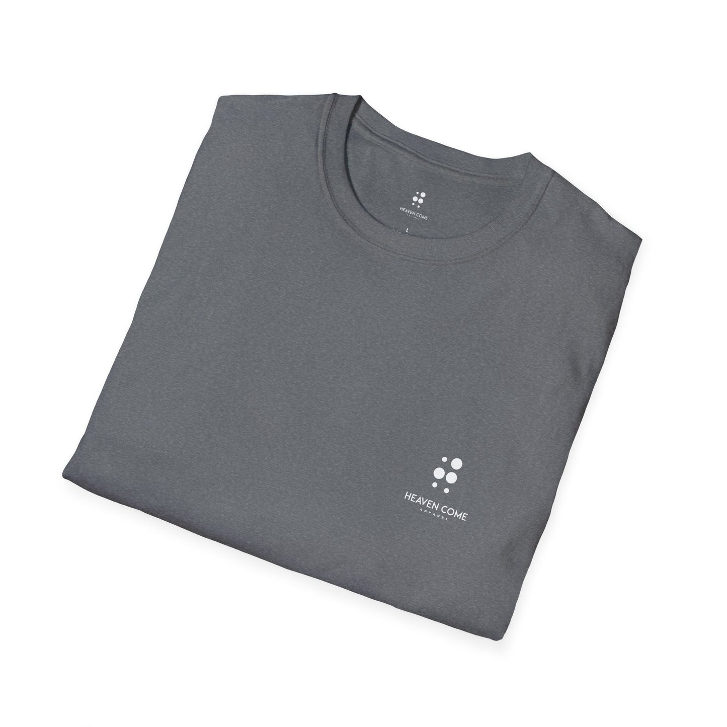 -Unisex Softstyle T-Shirt - "He Got Me Falling" Psalm 91:15 Inspirational Tee