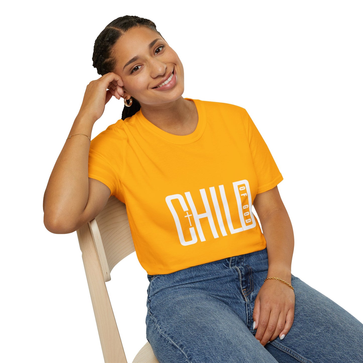 Child of God Unisex Softstyle T-Shirt - Faith-Based Apparel