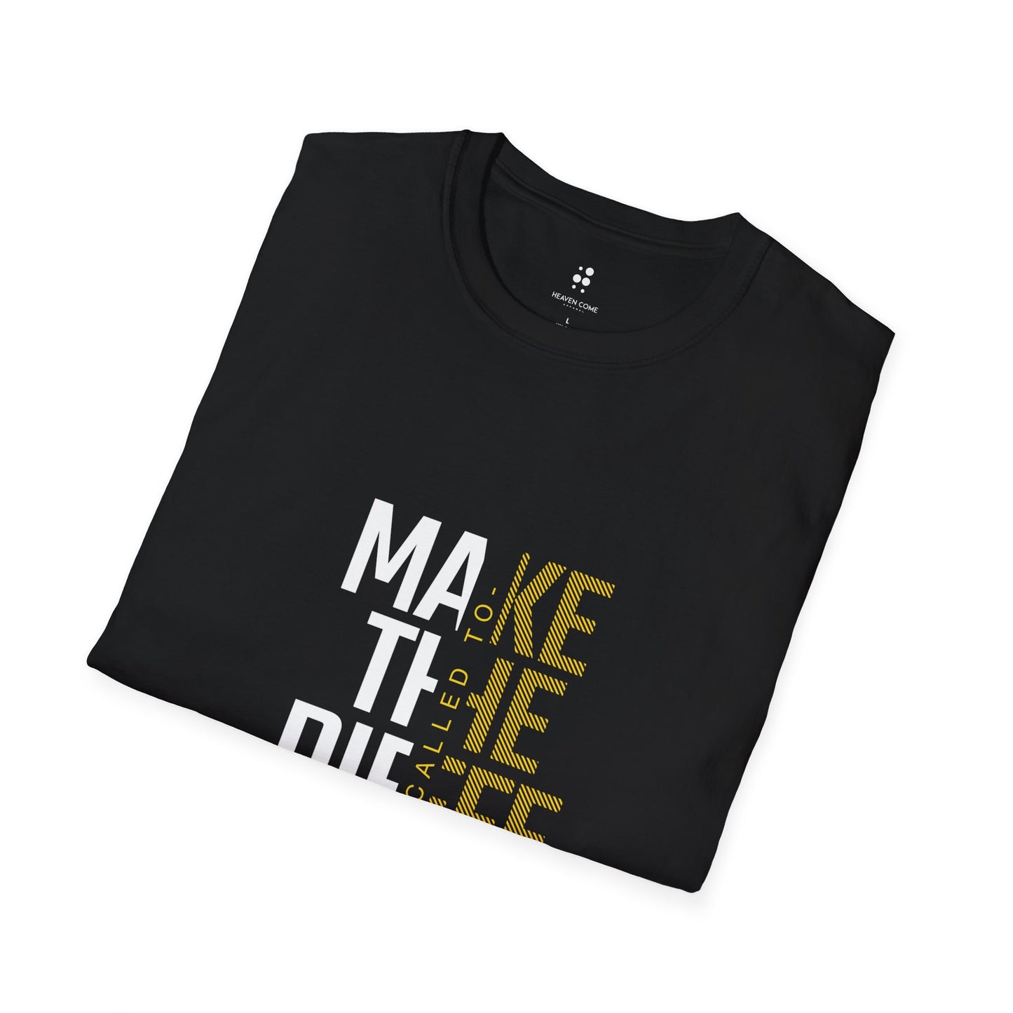 Make a Difference Unisex Softstyle T-Shirt -  Tee for Everyday Wear