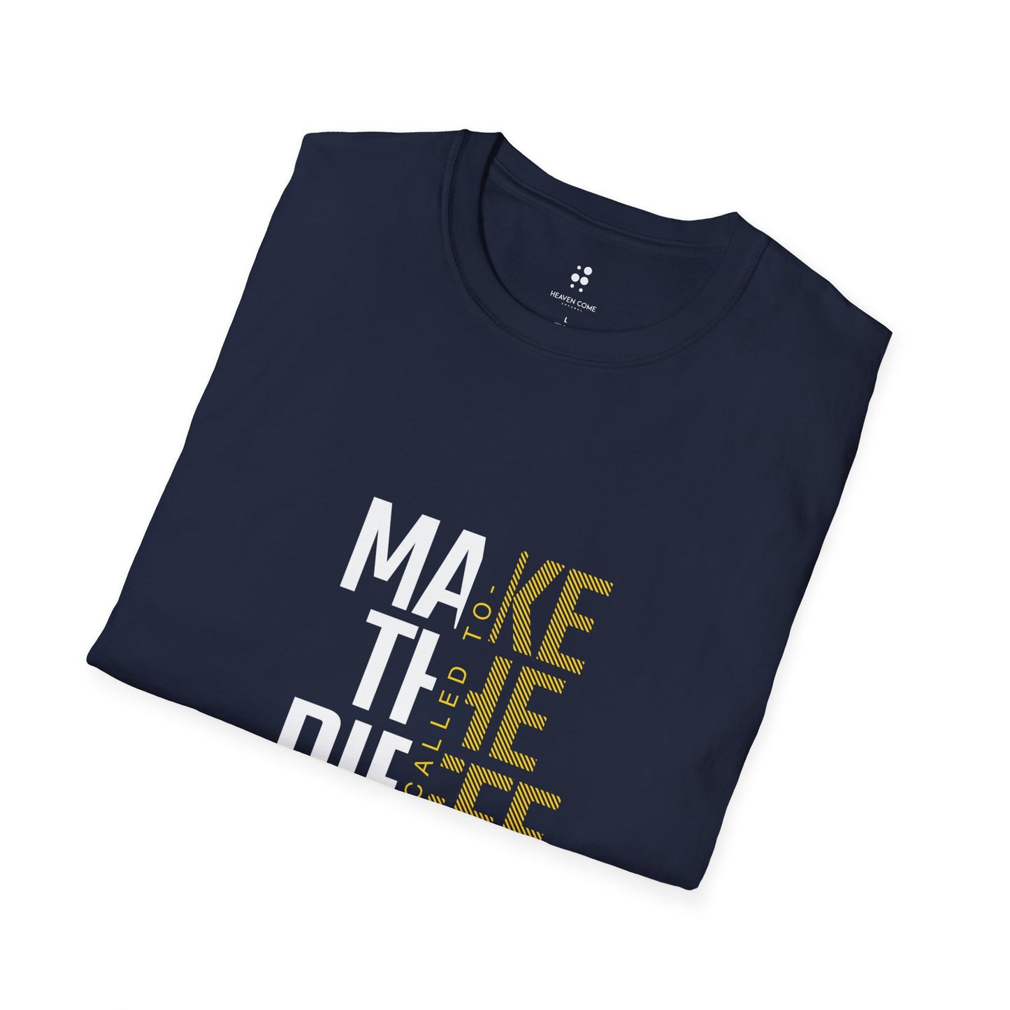 Make a Difference Unisex Softstyle T-Shirt -  Tee for Everyday Wear