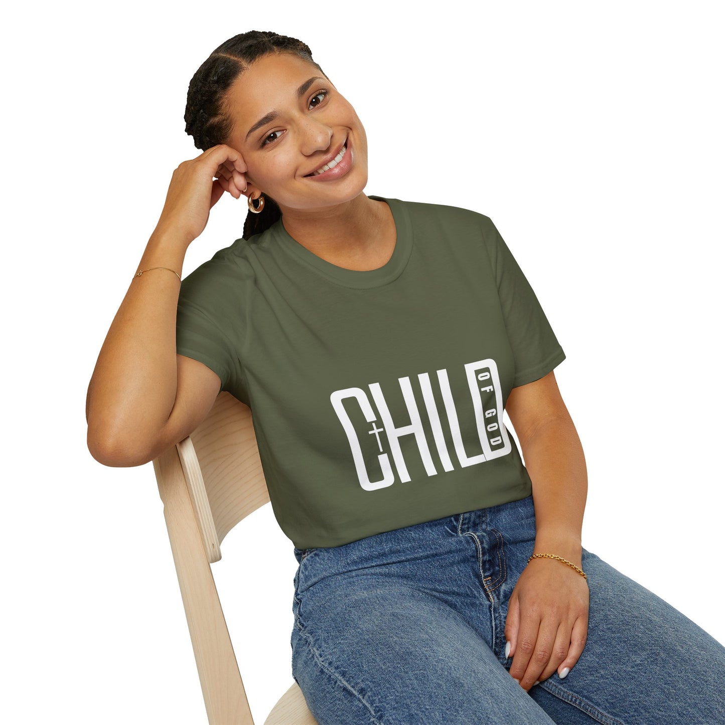Child of God Unisex Softstyle T-Shirt - Faith-Based Apparel