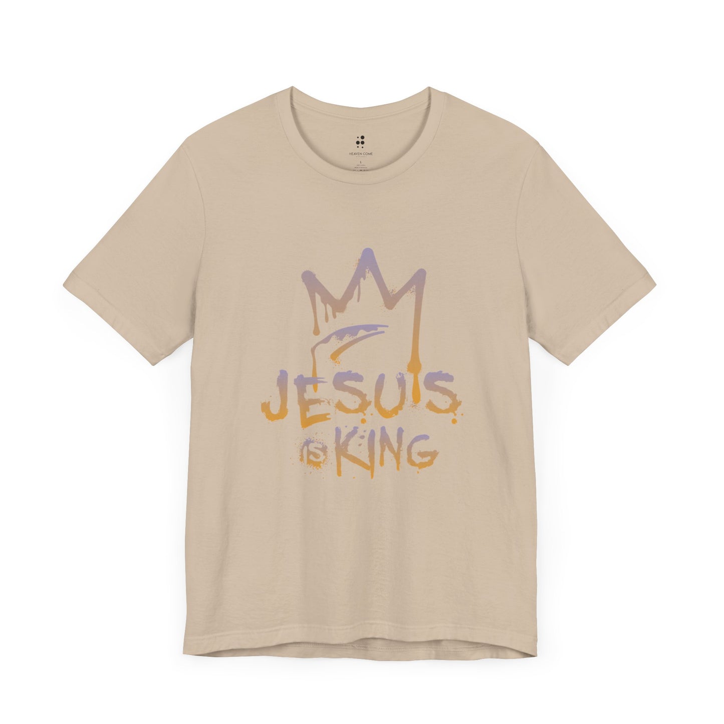 Jesus is King Unisex Jersey Short Sleeve Tee –