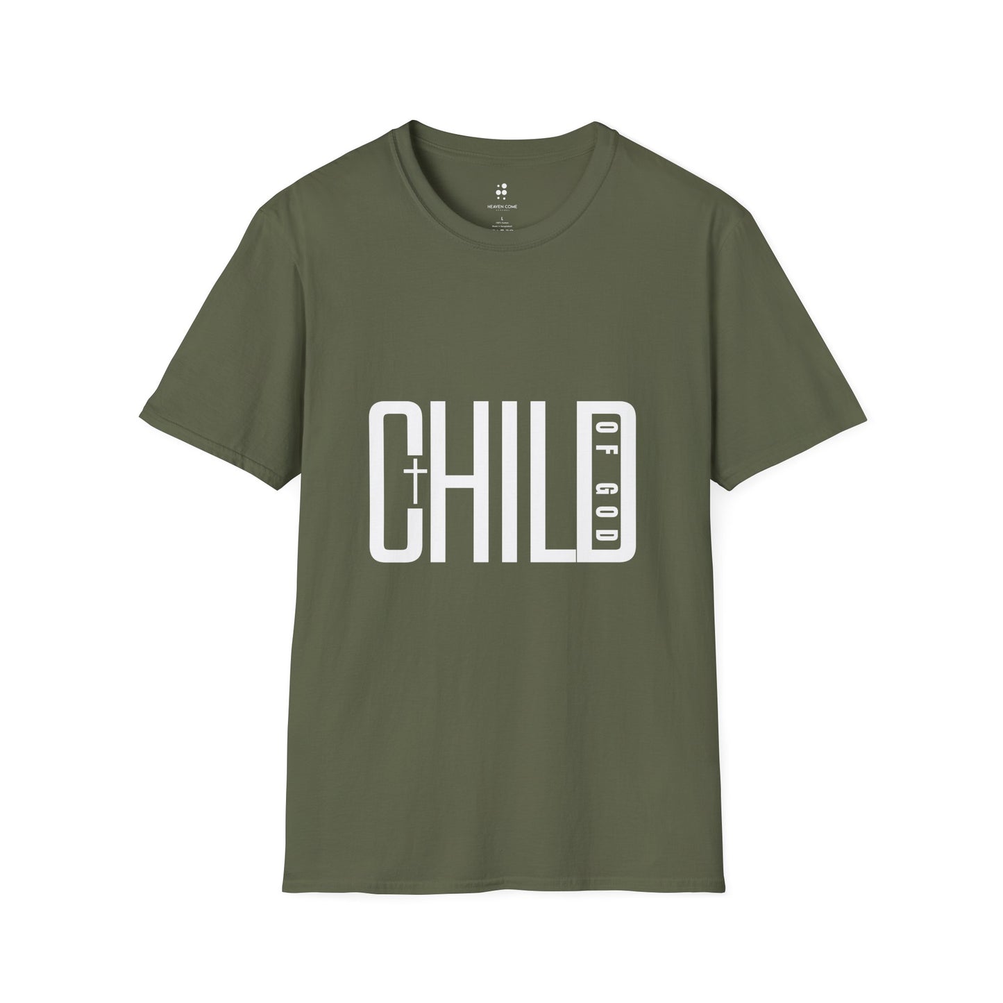 Child of God Unisex Softstyle T-Shirt - Faith-Based Apparel