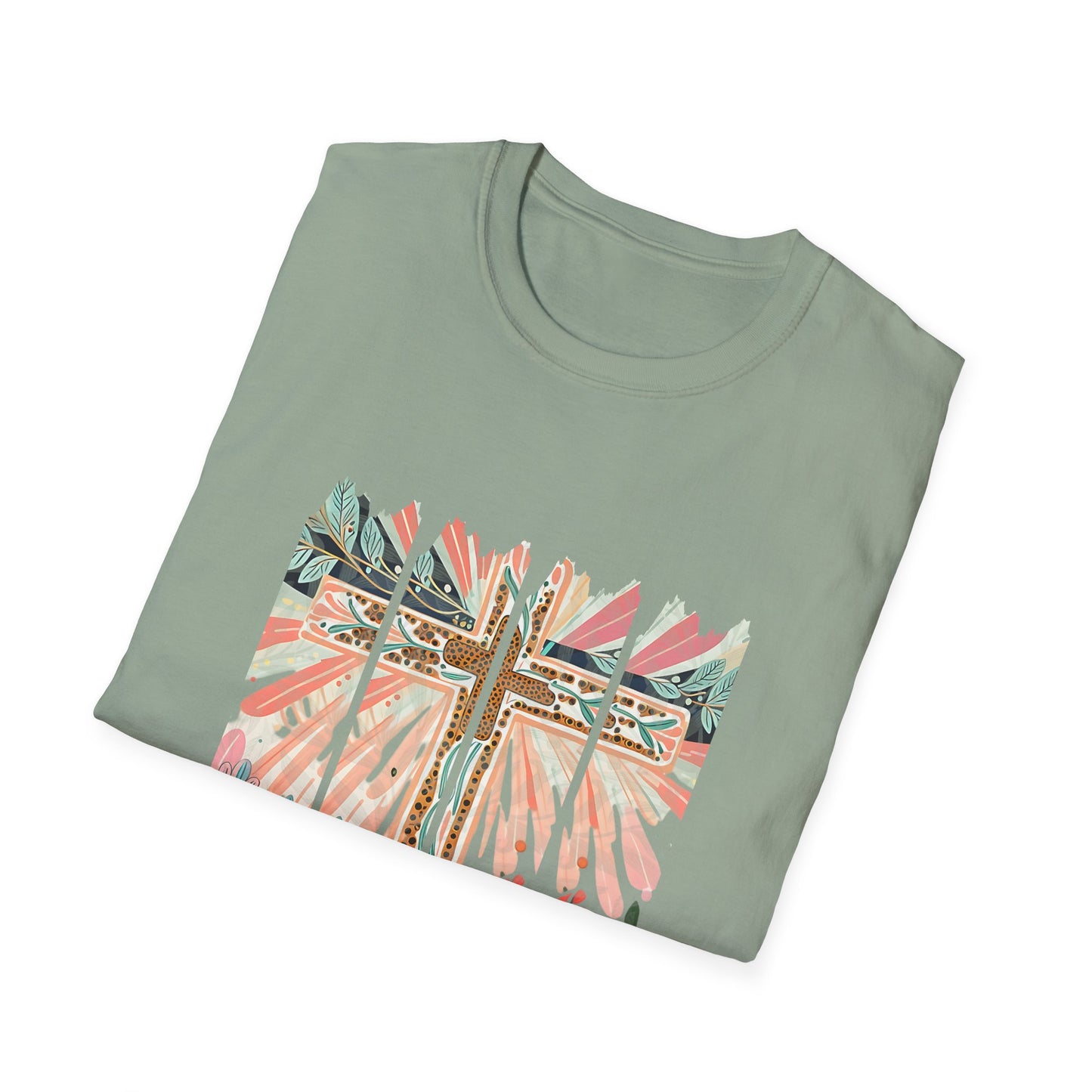 Let Me Tell You About My Jesus Unisex Softstyle T-Shirt - Faith-Inspired Apparel