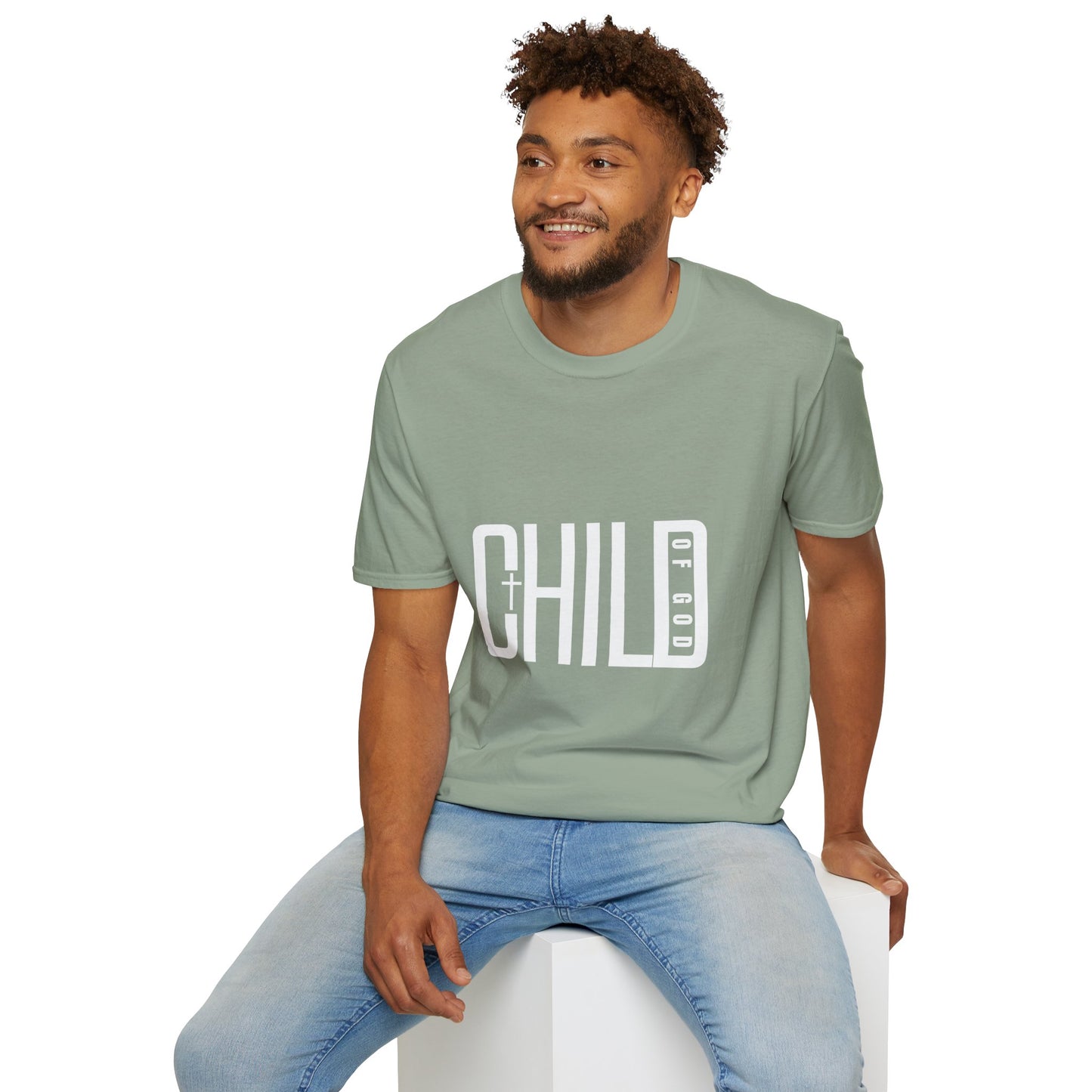 Child of God Unisex Softstyle T-Shirt - Faith-Based Apparel