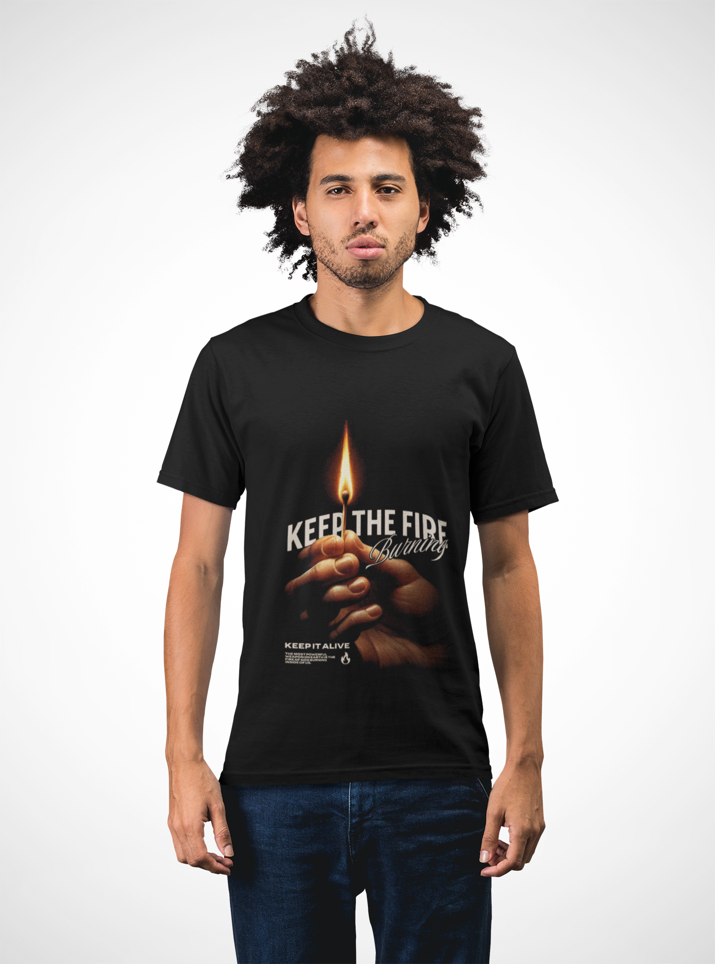 Keep the Fire Burning Unisex Softstyle T-Shirt