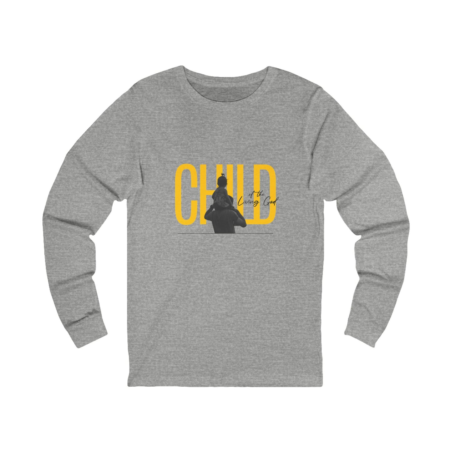 Child with Crown Unisex Long Sleeve Tee – Perfect for Celebrations and Family Gatherings