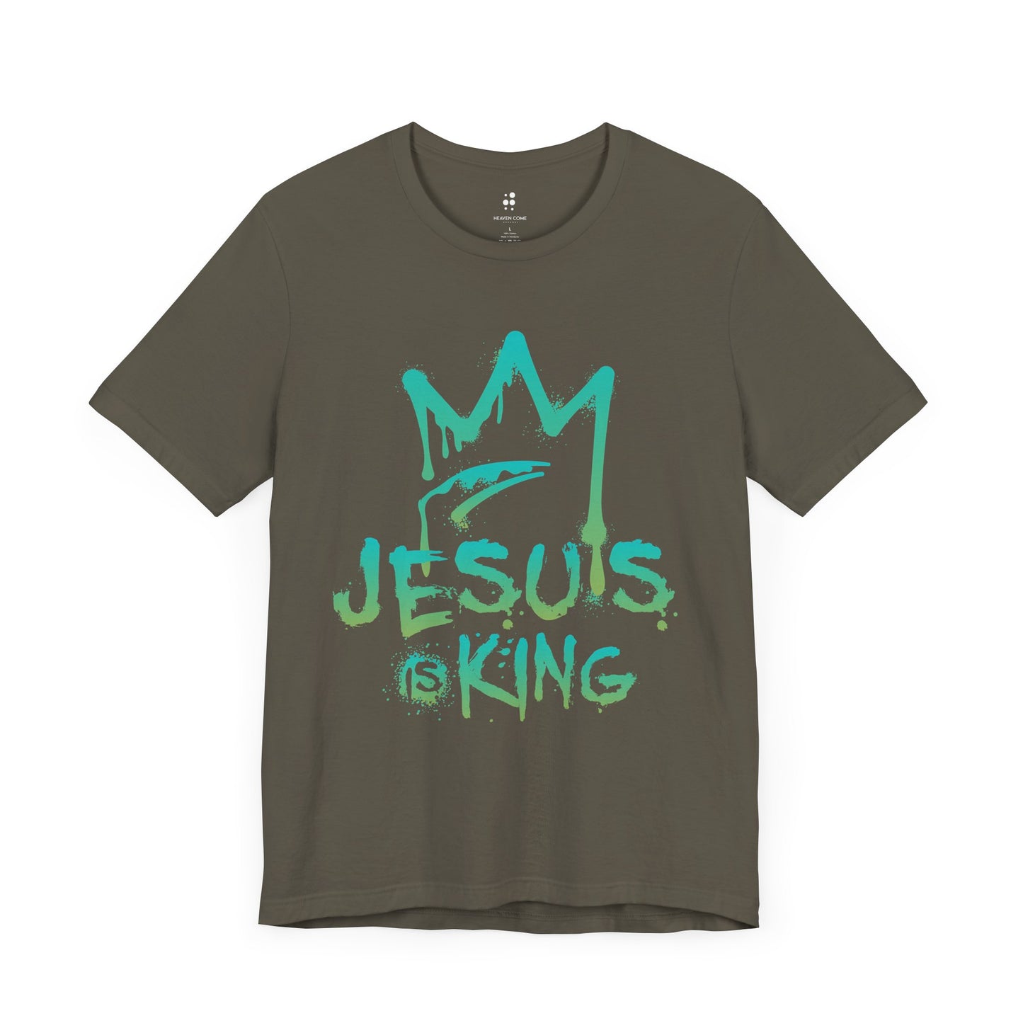 Jesus is King Unisex Jersey Short Sleeve Tee –