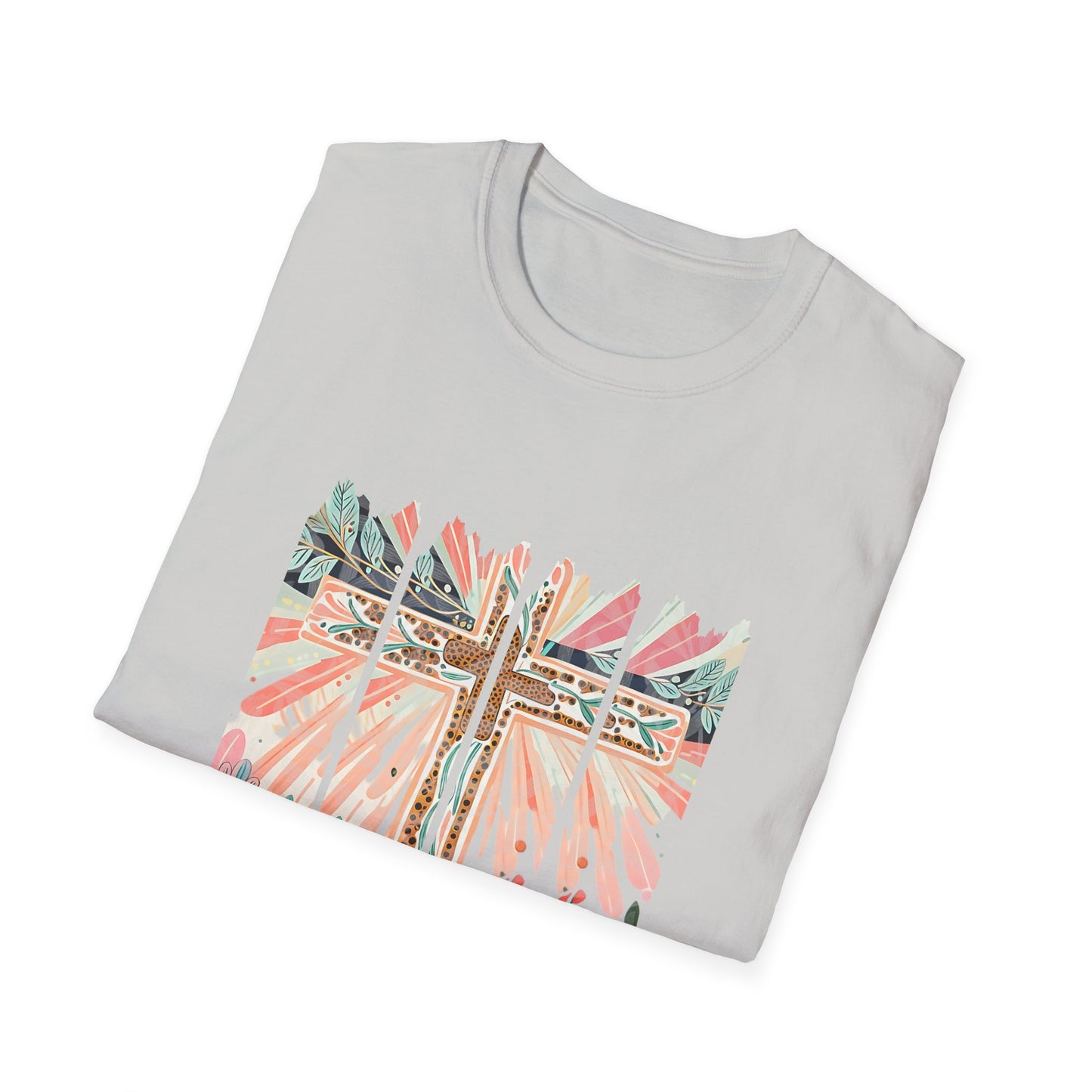 Let Me Tell You About My Jesus Unisex Softstyle T-Shirt - Faith-Inspired Apparel