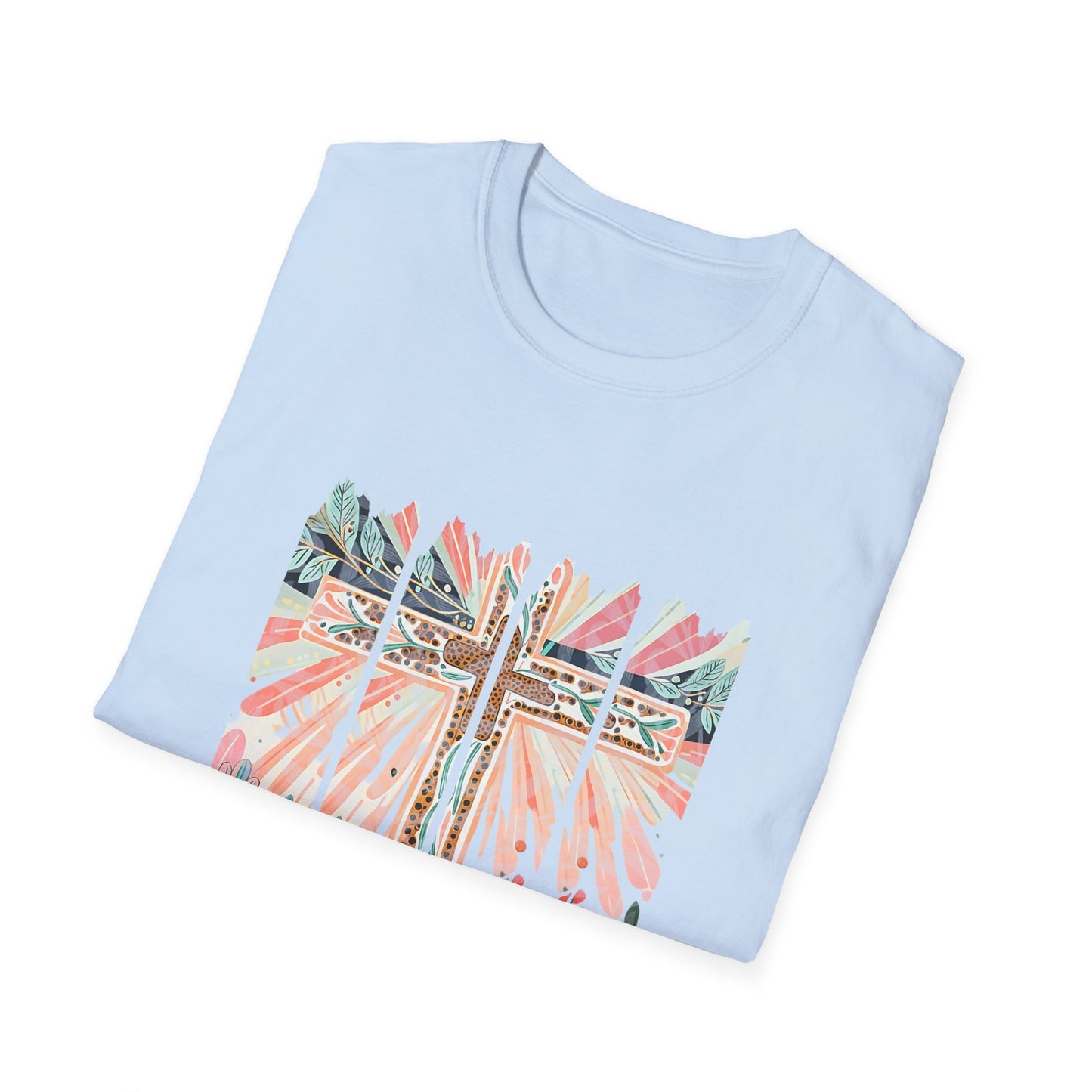Let Me Tell You About My Jesus Unisex Softstyle T-Shirt - Faith-Inspired Apparel